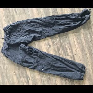LululemonLined Track Pants Flap Pocket Drawstring